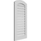 Ekena Millwork Arch Top Surface Mount PVC Gable Vent: Non-Functional, w/ 3-1/2"W x 1"P Standard Frame, 20"W x 40"H GVPAR20X4001SN - alternate 2